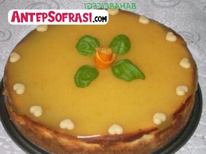 portakal jöleli cheesecake